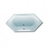 Baignoire 6 angles SPECTRA 1800x800x480mm blanc