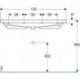 Geberit Waschtisch ACANTO 1200x480mm o HL ohne Überlauf weiß KT