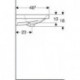 Geberit Waschtisch ACANTO 1200x480mm o HL ohne Überlauf weiß KT