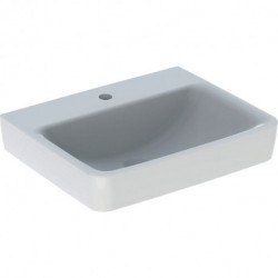 Geberit Waschtisch RENOVA PLAN m HL ohne Überlauf 550x440mm weiß KT