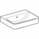 Geberit Waschtisch RENOVA PLAN o HL mit Überlauf 550x440mm weiß KT