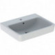 Lavabo Geberit RENOVA PLAN avec trou pour robinet avec trop-plein 600x480mm blanc