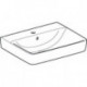 Lavabo Geberit RENOVA PLAN avec trou pour robinet avec trop-plein 600x480mm blanc