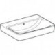 Geberit Waschtisch RENOVA PLAN o HL mit Überlauf 650x480mm weiß KT