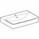 Lavabo Geberit RENOVA PLAN avec trou pour robinetterie avec trop-plein 700x480mm blanc