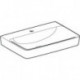 Geberit Waschtisch RENOVA PLAN m Hahnloch ohne Überlauf 700x480mm weiß