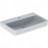 Geberit Waschtisch RENOVA PLAN m HL ohne Überlauf 750x480mm weiß KT