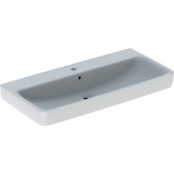 Geberit Waschtisch RENOVA PLAN m HL mit Überlauf 1000x480mm weiß KT