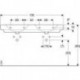 Geberit Doppelwaschtisch RENOVA PLAN 1300x480mm m HL ohne Überlauf weiß KT