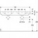 Geberit Doppelwaschtisch RENOVA PLAN 1300x480mm o Hahnloch mit Überlauf weiß