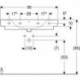 Geberit Aufsatzwaschtisch RENOVA PLAN m Abl. m HL m Überlauf 900x480mm weiß KT