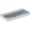 Geberit Waschtisch RENOVA PLAN 1000x480mm m HL li u re m Überlauf weiß