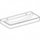 Geberit Aufsatzwaschtisch RENOVA PLAN 1000x480mm m HL li u re m Überlauf weiß