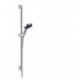 Pommeau de douche avec tuyau 900mm et support réglable avec 3 types de jets Relaxation Chromé hansgrohe Pulsify Select S