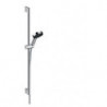 Pommeau de douche avec tuyau 900mm et support réglable avec 3 types de jets Relaxation Chromé hansgrohe Pulsify Select S