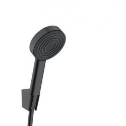 Set de douche PULSIFY 105 1jet avec flexible de douche 1250mm noir mat