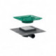 Évacuation carrelable avec grille carrelable 151 x 150 mm Hansgrohe RainDrain 56112800 BST