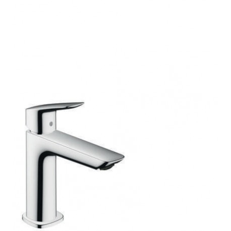 HG Einhebel-Waschtischmischer 110 LOGIS m Zugst-Ablaufgarn. G 1 1/4Zoll chrom