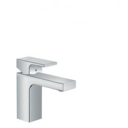 Mitigeur de lavabo 100 avec tirette et vidage synthétique, chromé, 71561000 hansgrohe Vernis Shape
