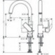 Mitigeur de lavabo 200 avec tirette et vidage synthétique, chromé, 71564000 hansgrohe Vernis Shape