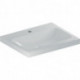 Geberit Aufsatzwaschtisch iCon Light 600x480mm m Hahnloch ohne Überlauf weiß