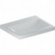 Geberit Aufsatzwaschtisch iCon Light 600x480mm o Hahnloch ohne Überlauf weiß