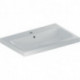 Geberit Aufsatzwaschtisch iCon Light 750x480mm m HL mit Überlauf weiß KT
