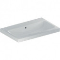 Geberit Aufsatzwaschtisch iCon Light 750x480mm o HL mit Überlauf weiß KT