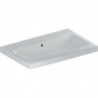 Geberit Aufsatzwaschtisch iCon Light 750x480mm o HL mit Überlauf weiß KT