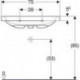 Geberit Aufsatzwaschtisch iCon Light 750x480mm o HL mit Überlauf weiß KT