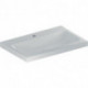 Geberit Aufsatzwaschtisch iCon Light 750x480mm m Hahnloch ohne Überlauf weiß
