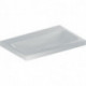 Geberit Aufsatzwaschtisch iCon Light 750x480mm o HL ohne Überlauf weiß KT