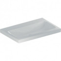 Geberit Aufsatzwaschtisch iCon Light 750x480mm o HL ohne Überlauf weiß KT