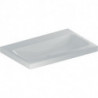 Geberit Aufsatzwaschtisch iCon Light 750x480mm o HL ohne Überlauf weiß KT