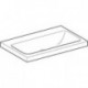 Geberit Aufsatzwaschtisch iCon Light 750x480mm o HL ohne Überlauf weiß KT