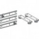 Geberit Duschwannenfuß-Set mit Traversen. für Modelle aus Acryl
