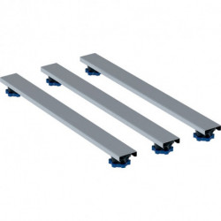 Geberit Duschwannenfuß-Set f Steinharz-Modelle 625mm Höhe 60-120mm
