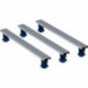 Geberit Duschwannenfuß-Set f Steinharz-Modelle 625mm Höhe 90-210mm