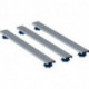 Geberit Duschwannenfuß-Set f Steinharz-Modelle 700mm Höhe 60-120mm
