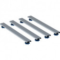 Geberit Duschwannenfuß-Set f Steinharz ab 1400mm 700mm H 60-120 mm