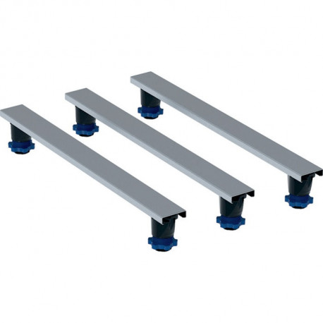 Geberit Duschwannenfuß-Set f Steinharz-Modelle 800mm Höhe 90-210mm