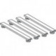 Geberit Duschwannenfuß-Set f Steinharz ab 1400mm 80cm H 60-120mm