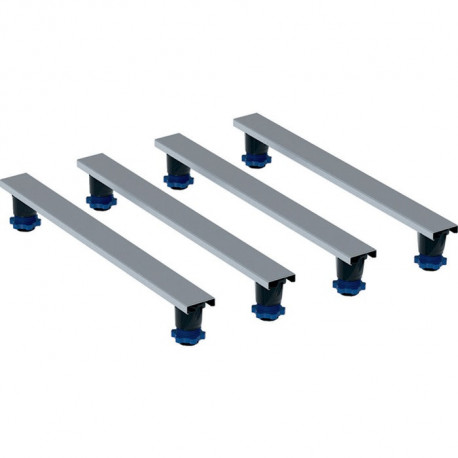 Geberit Duschwannenfuß-Set f Steinharz ab 1400mm 80cm H 90-210mm