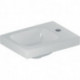 Geberit Handwaschbecken iCon Light 380x280mm o ÜL mit Hahnloch rechts weiß
