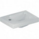 Geberit Handwaschbecken iCon Light 380x280mm o ÜL mit Hahnloch links weiß