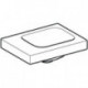 Geberit Handwaschbecken iCon Light 380x280mm o ÜL o Hahnloch links weiß KT