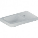Geberit Handwaschbecken iCon Light 530x310mm m Abl. o ÜL m HL re weiß KT