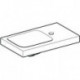 Geberit Handwaschbecken iCon Light 530x310mm m Abl. o ÜL m HL re weiß KT
