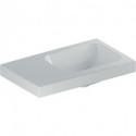 Geberit Handwaschbecken iCon Light 530x310mm m Abl. o ÜL o HL links weiß KT