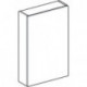 Geberit Hängeschrank iCon 450x700x150mm m 1 Tür we hochglanz/Griff